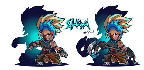 New legend "Shaya" & New Weapon "Grapnel" Concept : r/Brawlhalla