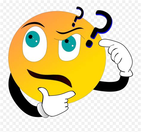 Tag Question Cartoon Smiley - Confused Face Png Download Transparent ...