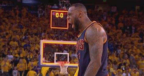 LeBron James' Triple Double Helped The Cavs Shock The Warriors In OT