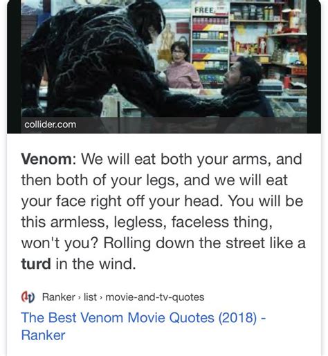 Best Venom Movie Quotes (2018) : r/comedyheaven