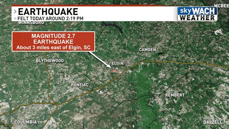 Tenth earthquake confirmed in South Carolina since November