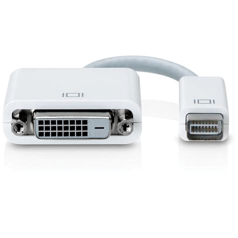 Apple Micro-DVI Male to DVI Female Video Adapter MB204G/A B&H