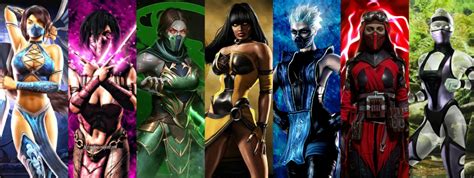 Female Mortal Kombat Characters