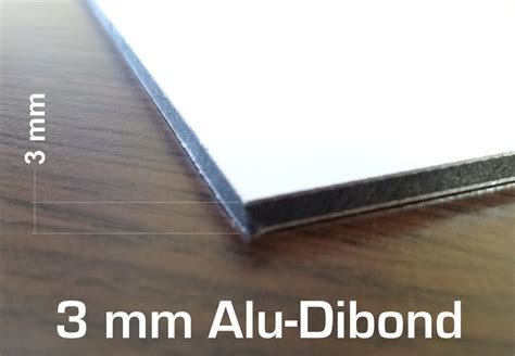 Buy 3mm White ACM Sheet 300x200mm Dibond Aluminium Composite Sign ...