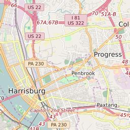 Zip Code Map Harrisburg Pa - Fernandina Beach Map