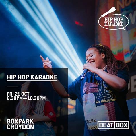 Hip Hop Karaoke @ Boxpark Croydon : Ah Sh!t