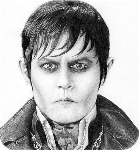 Johnny Depp as Barnabas Collins Portrait by Patiunique on DeviantArt