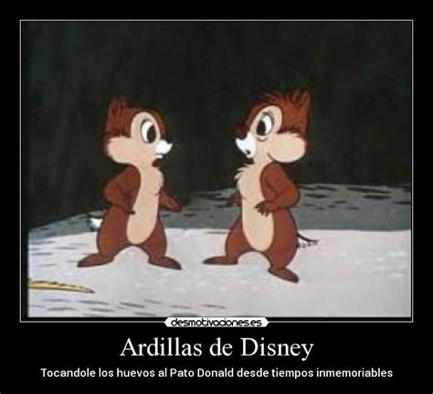 Ardillas de Disney | Desmotivaciones