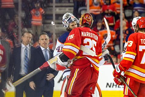 Calgary Flames vs Edmonton Oilers Ends in Overtime During Game 5