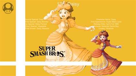 Super Smash Bros. Character Spotlight: Daisy : r/SmashBrosUltimate