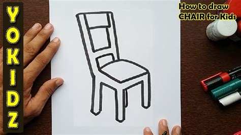 Simple Chair Drawing Side View