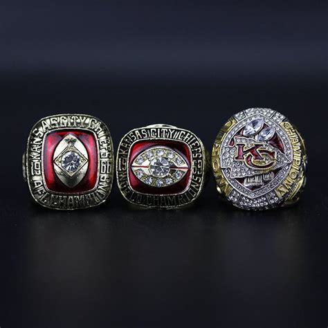 Kansas City Chiefs Super Bowl NFL Championship Ring Set, 46% OFF