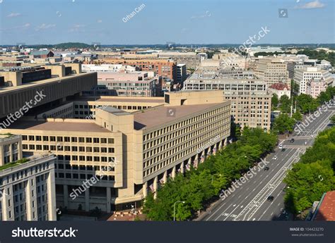 Washington Dc - J. Edgar Hoover Fbi Building On Pennsylvania Street ...