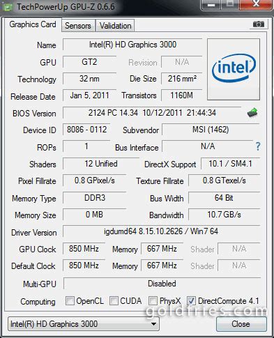 IntelÂ® HD Graphics 3000 Review – goldfries