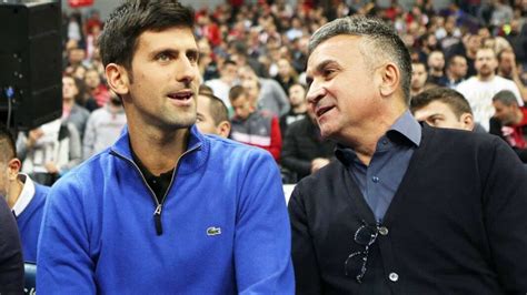 Who are Novak Djokovic's parents, Dijana and Srdjan Djokovic?