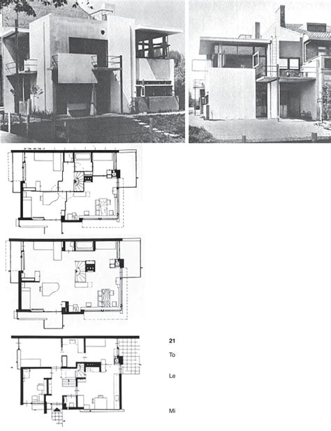 Gerrit Rietveld Schroder House Plan