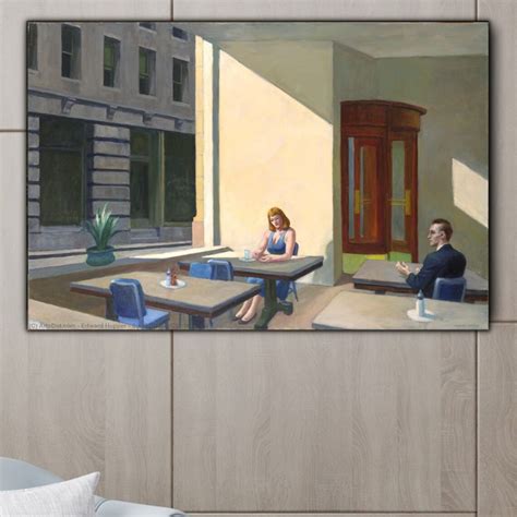 Sunlight in a Cafeteria by Edward Hopper Sunlight in a - Etsy