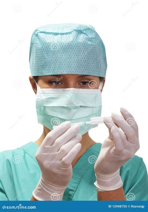 Nurse With A Syringe Royalty Free Stock Photo - Image: 12948755