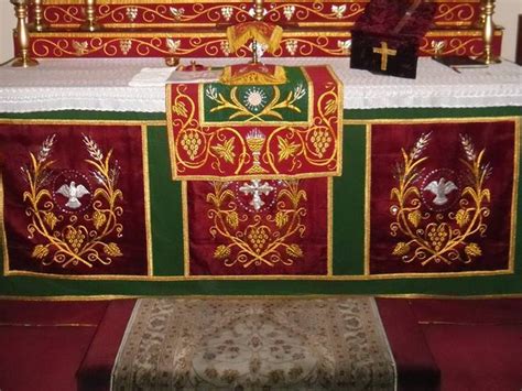 The Holy Altar Covering Cloths | One In Christ