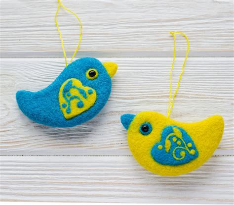 Ukrainian Christmas Ornaments Ukrainian Gifts Ukraine Blue Yellow ...