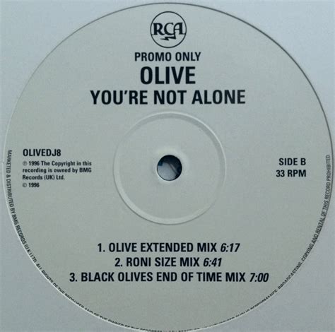 Olive – You're Not Alone (1996, Vinyl) - Discogs