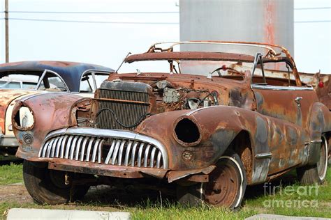 Rusty Old American Car . 7d10348 Photograph by Wingsdomain Art and Photography