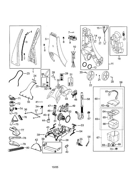 Bissell Carpet Cleaner Parts Diagram - Free Diagram For Student