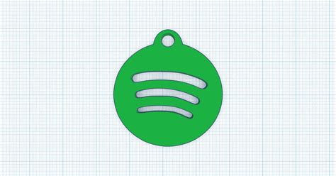 spotify keychain by Dipak Chaudhary | Download free STL model | Printables.com