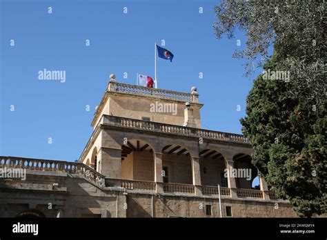 The official residence of the President of Malta Stock Photo - Alamy