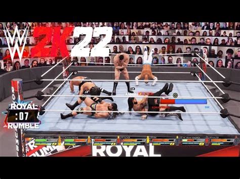 WWE 2K22 | ROYAL RUMBLE EPIC !!! - YouTube