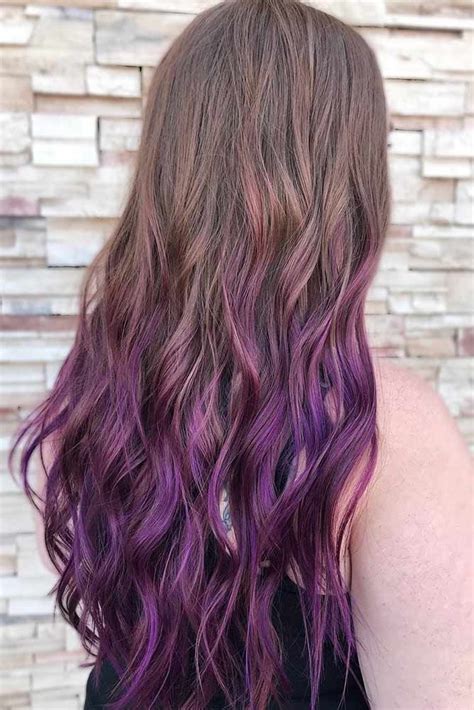 Ombre Hairs #womenhairstyles #hairtrends #ombre | Purple ombre hair ...