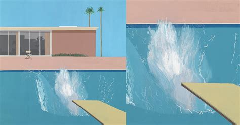 David Hockney Splash