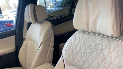 2021 BMW X7 Ivory White Luxury Seats - YouTube