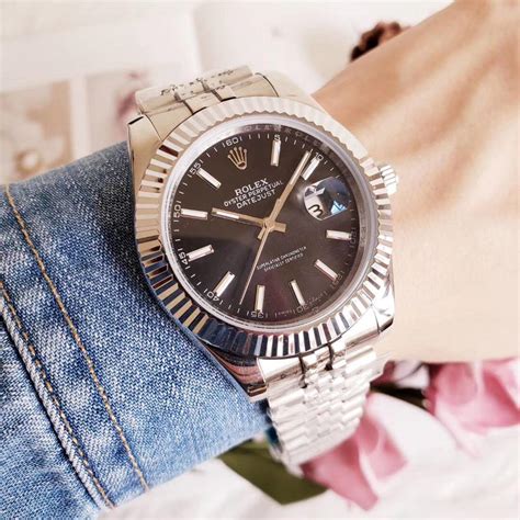 Rolex Datejust 41 Black Dial Jubilee Strap Best Quality AAA+ Super Copy