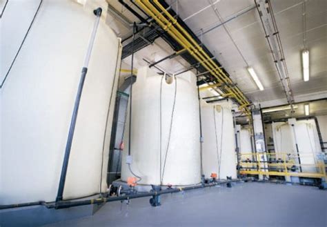 Hydrochloric Acid Polyethylene Plastic Storage Tanks | Poly Processing