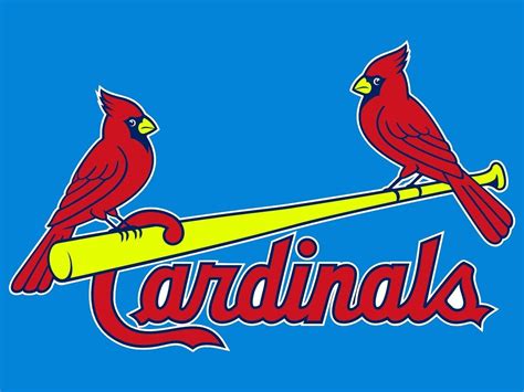 Download St Louis Cardinals Two Red Birds Wallpaper | Wallpapers.com