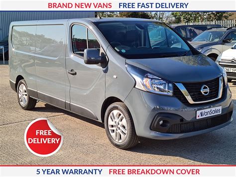 New Nissan Nv300 L2 H1 Tekna 120ps LWB 2024 | Free UK Delivery | Van Sales UK