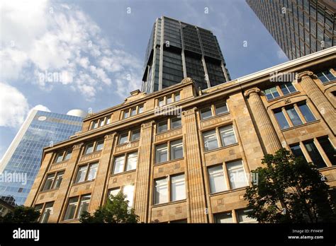 Modern Architecture in Frankfurt am Main Stock Photo - Alamy