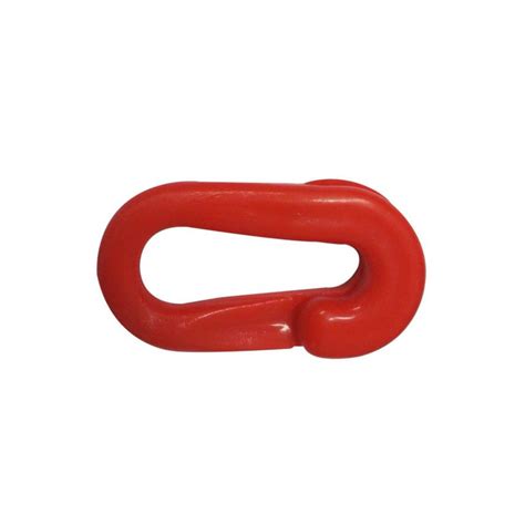 Red Plastic Chain Connectors - 8mm - Chain Direct