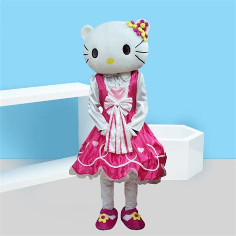 Hello Kitty Mascot Costume Fancy Dress