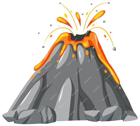 Top 174+ Lava volcano cartoon - Tariquerahman.net