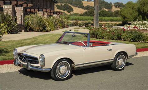 1966 Mercedes 230SL Roadster Light Beige 1966 Mercedes 230SL Roadster Light Beige Valuation ...