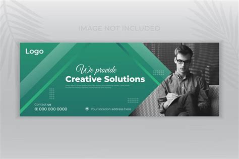Premium Vector | Digital Facebook cover design or marketing cover page template