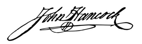 John Hancock Signature Free Vector Download | FreeImages