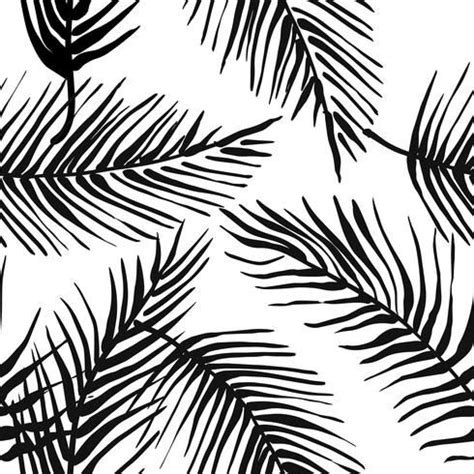 Download Abstract creative seamless pattern with tropical plants and artistic background. for ...