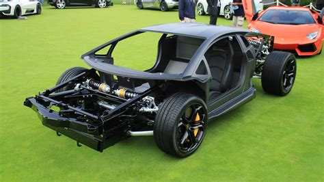 Lamborghini Aventador Rolling Chassis: 2011 Pebble Beach Concours