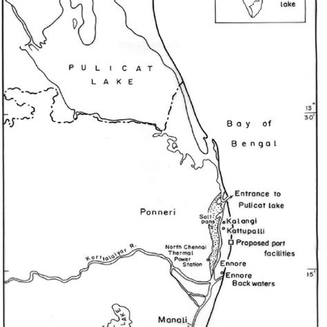 Study area Pulicat lake. | Download Scientific Diagram