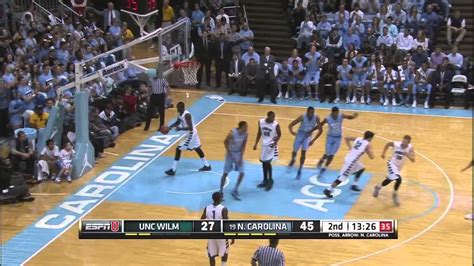 UNC Men's Basketball: Highlights vs. UNCW - YouTube