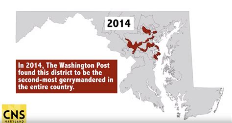 How politics took a Maryland congressional district from tiny to sprawling – CNS Maryland