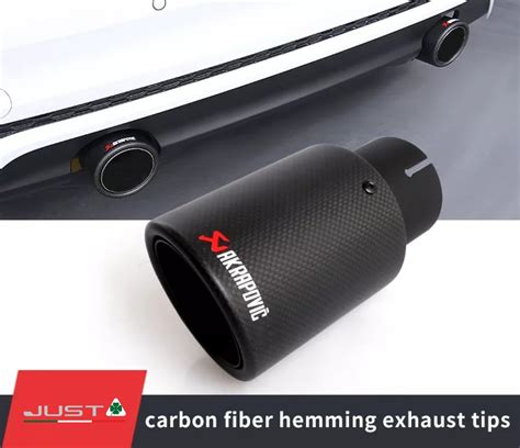 Exhaust Tips Carbon Fiber - Akrapovic – JUSTQV™ • Automotive Brand